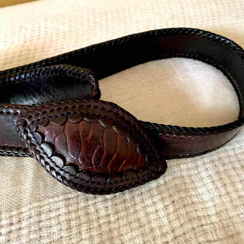 The Divine Tribe NYC Leather Boho Rodeo Cowgirl Belt women’s